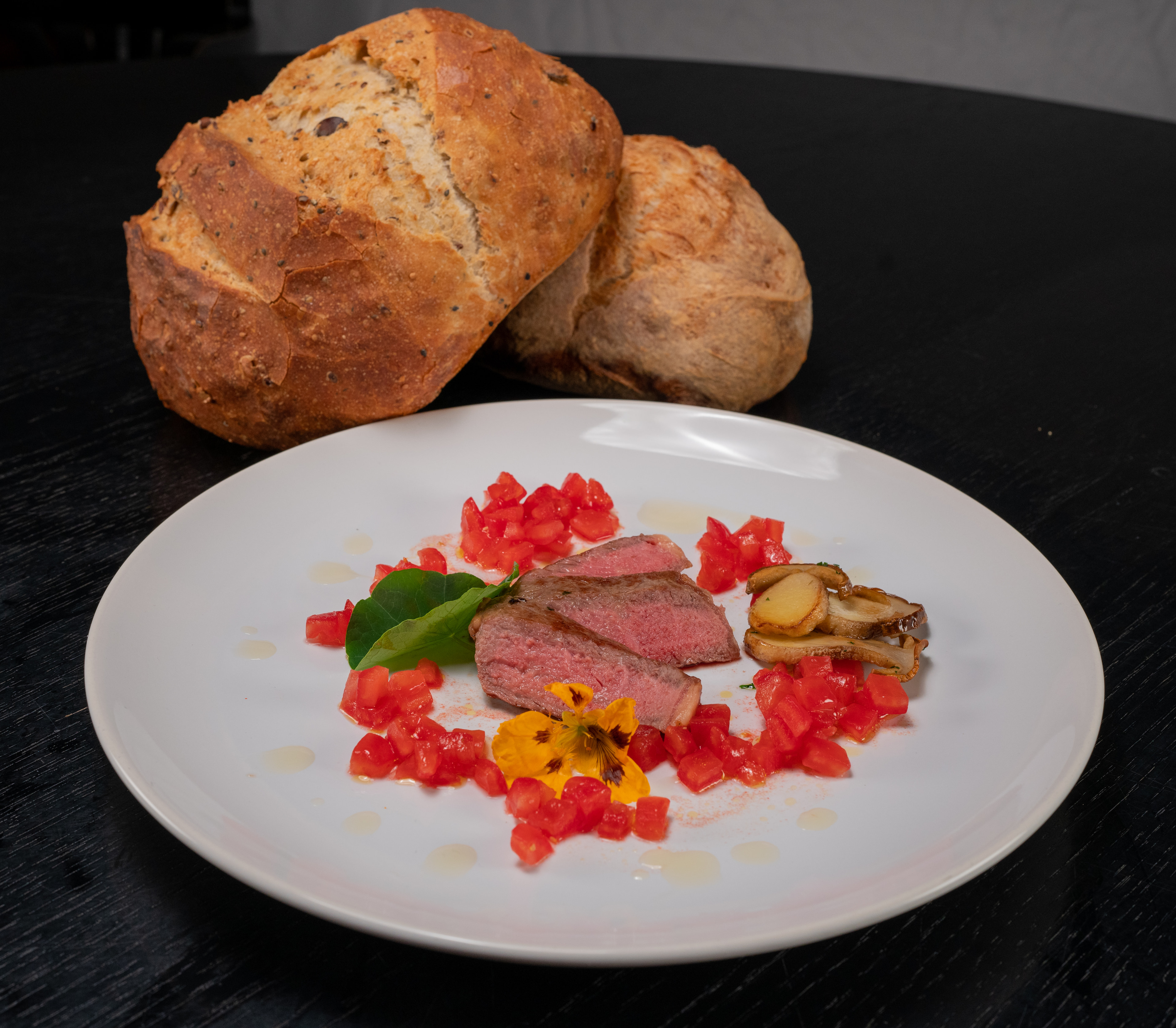 Filet und Brot